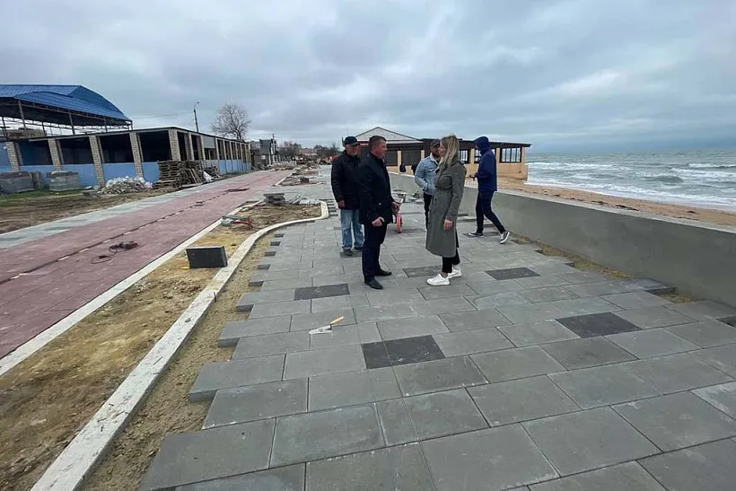 Набережную в&nbsp;крымском городе Щелкино благоустроят при поддержке нацпроекта