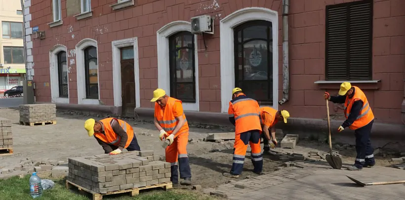 В&nbsp;Кузбассе приступили к&nbsp;ремонту улицы Ноградской