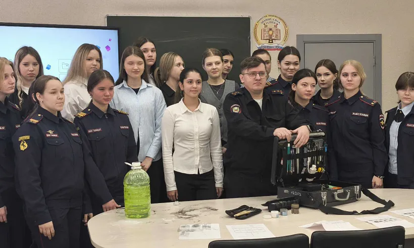 Юргинские школьники узнали, как&nbsp;работают криминалисты