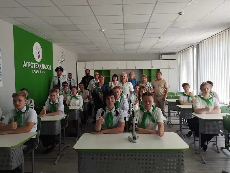 Три агрокласса открылись в&nbsp;Новоселицком округе Ставрополья