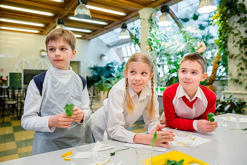 Для&nbsp;юных москвичей подготовили викторину о&nbsp;столичных оранжереях