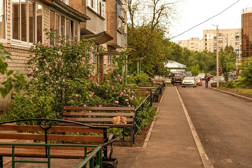 В&nbsp;Курске благоустроят около 33&nbsp;дворов многоквартирных домов
