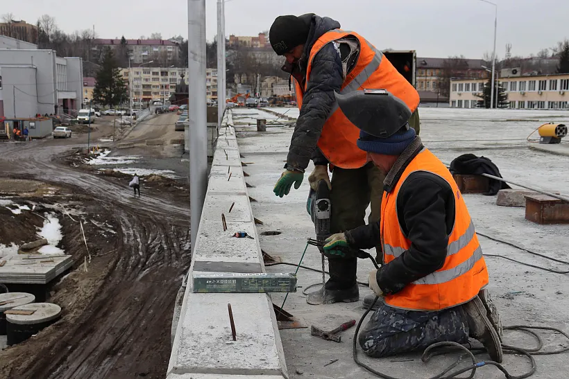 В&nbsp;Брянске продолжается строительство Славянского моста
