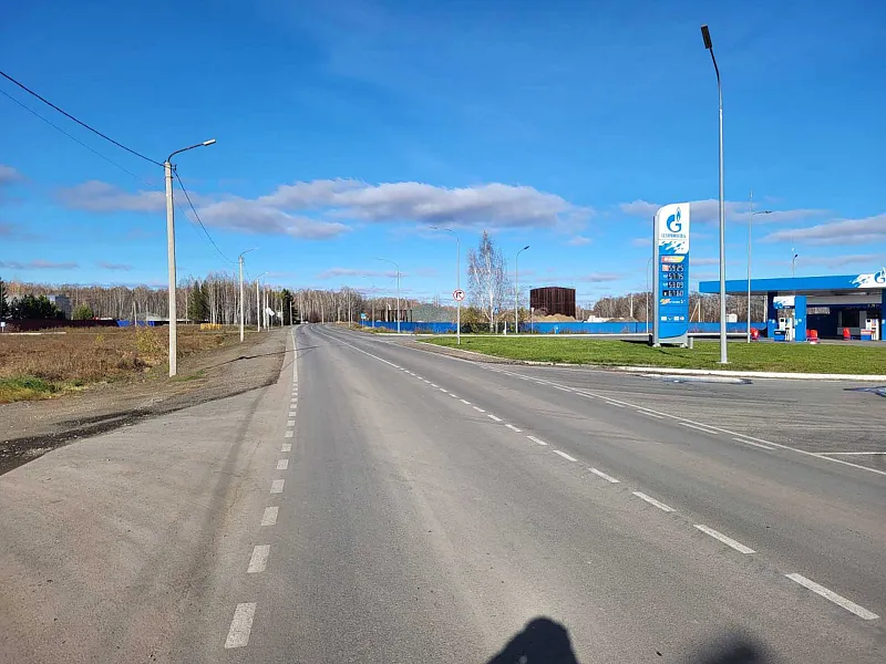 В&nbsp;Викуловском районе Тюменской области обновили более семи километров дорог