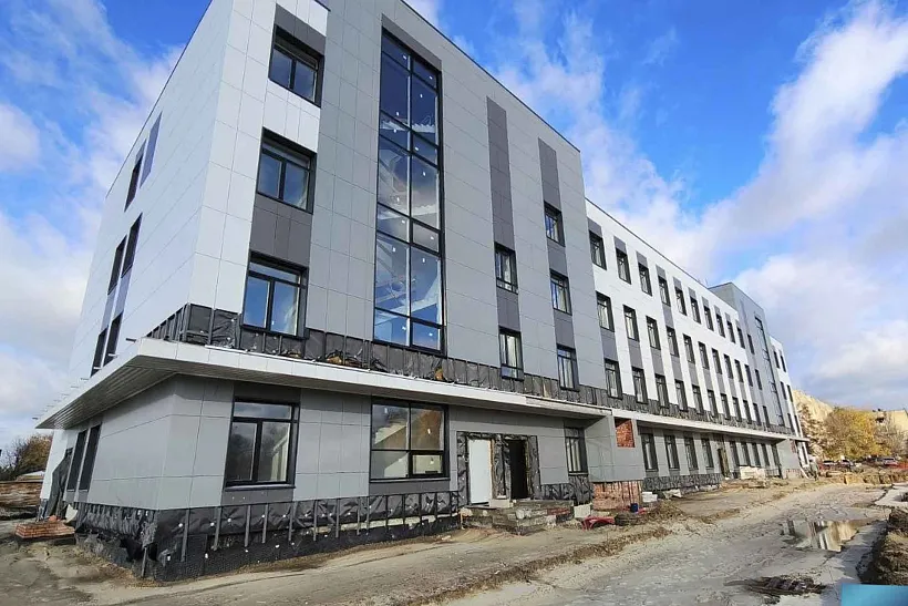 В&nbsp;Воронеже завершают строительство поликлиники на&nbsp;300&nbsp;посещений в&nbsp;смену