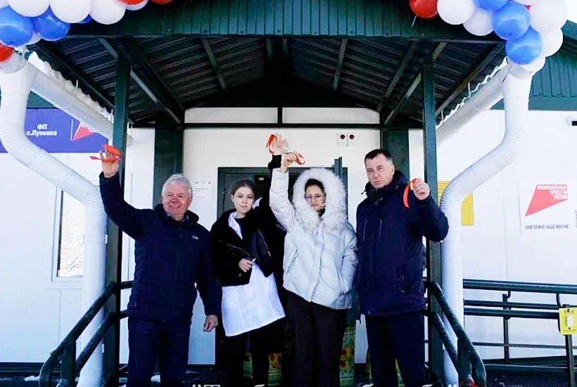 В&nbsp;селе Луковка Алтайского края открыли новый фельдшерско-акушерский пункт