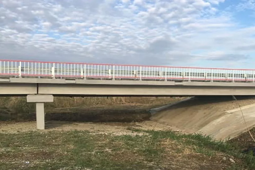 На&nbsp;Ставрополье отремонтировали мост через балку Черную