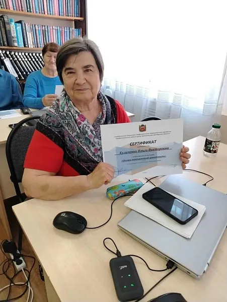 В&nbsp;Сакмарском районе Оренбуржья пожилые люди обучились работе с&nbsp;компьютером