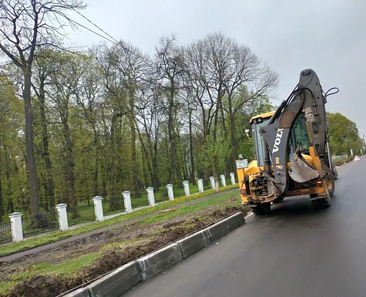 В&nbsp;городе Щёкино Тульской области приступили к&nbsp;ремонту центральной улицы