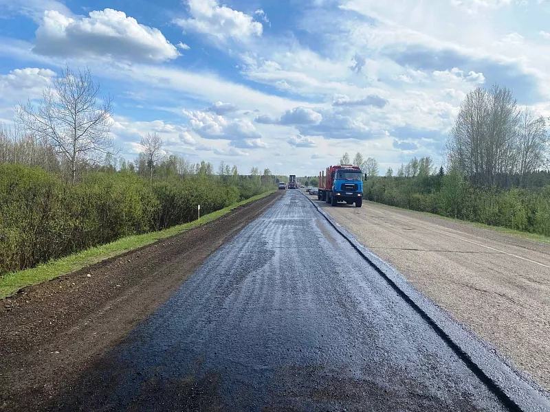 В&nbsp;Красноярском крае приступили к&nbsp;ремонту трассы Красноярск&nbsp;&mdash; Енисейск