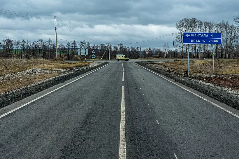 В&nbsp;Шенталинском районе Самарской области отремонтировали дорогу