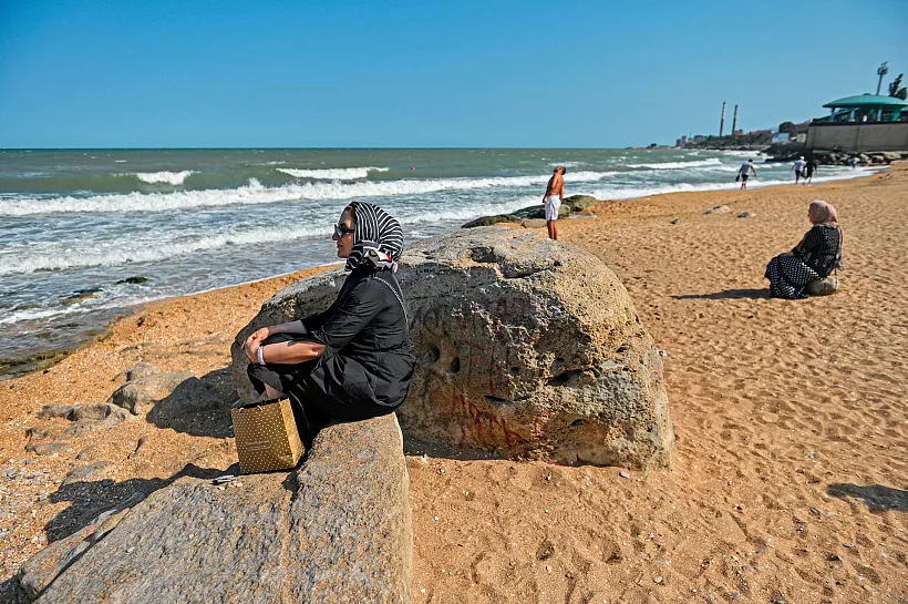Новый морской пляж открыли в&nbsp;селе Крайновка в&nbsp;Дагестане
