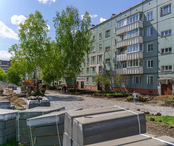 В&nbsp;кузбасском городе Юрга благоустроят восемь дворов
