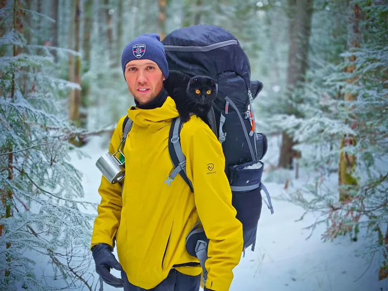 В&nbsp;Перми изготовили трекинговые ботинки в&nbsp;честь кошки-путешественницы