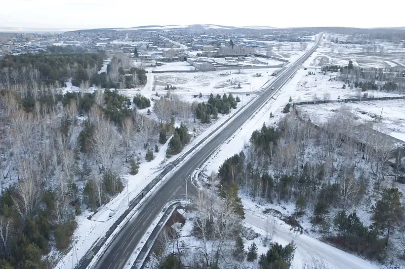 В&nbsp;Иркутской области обновили еще&nbsp;один участок трассы Залари&nbsp;&mdash; Жигалово