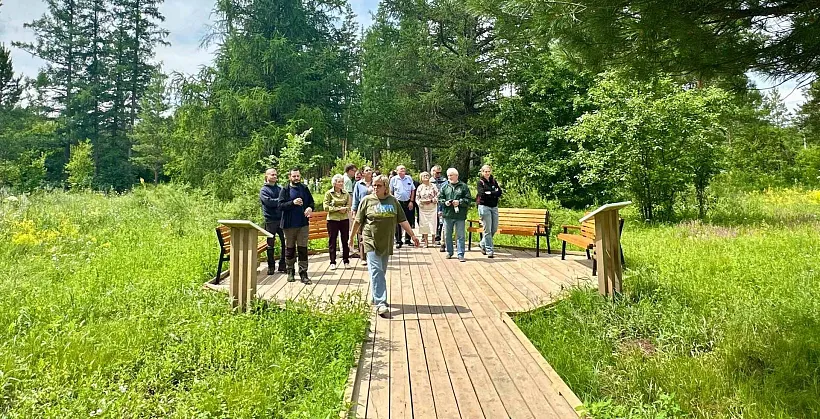 В&nbsp;Борском районе Самарской области открыли экотропу Дендросада