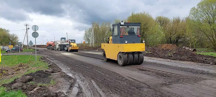В&nbsp;Белгородской области ремонтируют дорогу от&nbsp;Верхнего Ольшанца до&nbsp;Шляхово