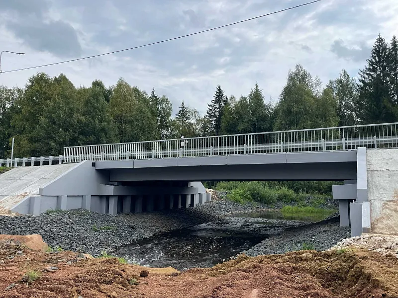 В&nbsp;Пермском крае обновили мост через реку Кашкалак
