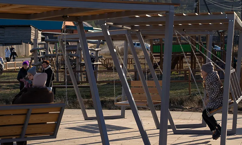 В&nbsp;селе Богучаны в&nbsp;Красноярском крае благоустроили набережную