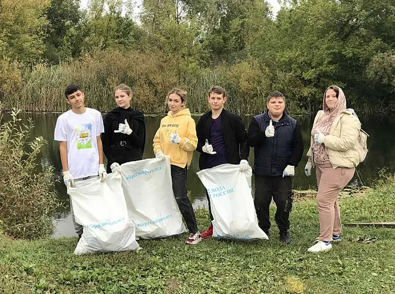 В&nbsp;Жердевском районе Тамбовской области очистили от&nbsp;мусора берег реки Савалы