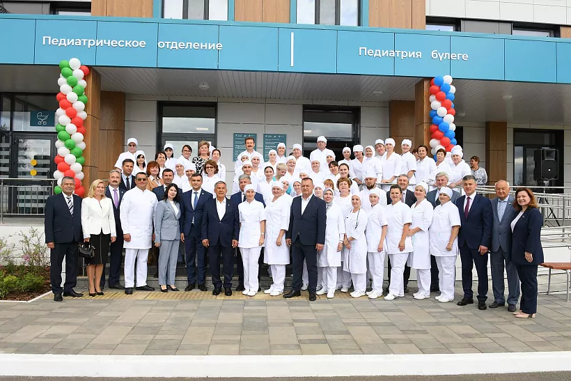 В&nbsp;татарстанском селе Осиново открылась многопрофильная поликлиника