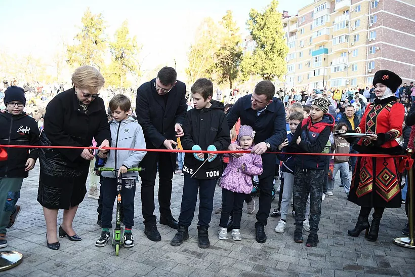 В&nbsp;Краснодаре благоустроили Николаевский бульвар