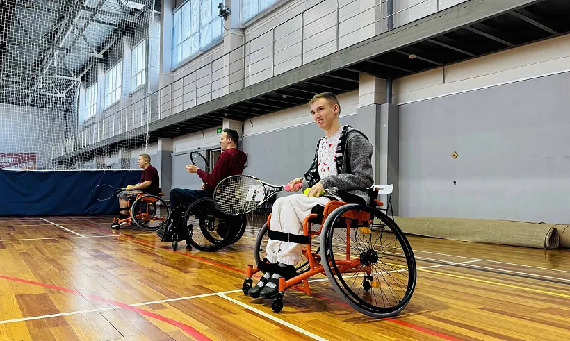 В&nbsp;Московской области открыли еще&nbsp;одну спортсекцию по&nbsp;теннису на&nbsp;колясках