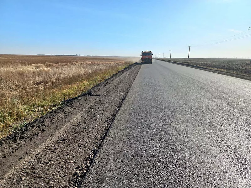 В&nbsp;Приамурье завершается ремонт дороги к&nbsp;селу Гомелевка
