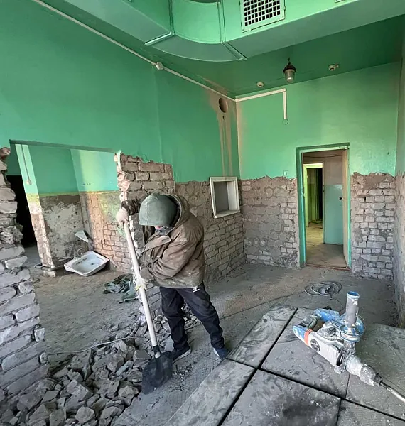 В&nbsp;поселке Тужа в&nbsp;Кировской области начался ремонт детского сада &laquo;Сказка&raquo;