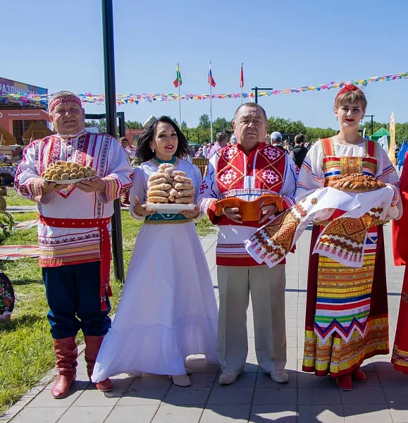 В&nbsp;городе Абдулино Оренбургской области прошел праздник чувашской культуры
