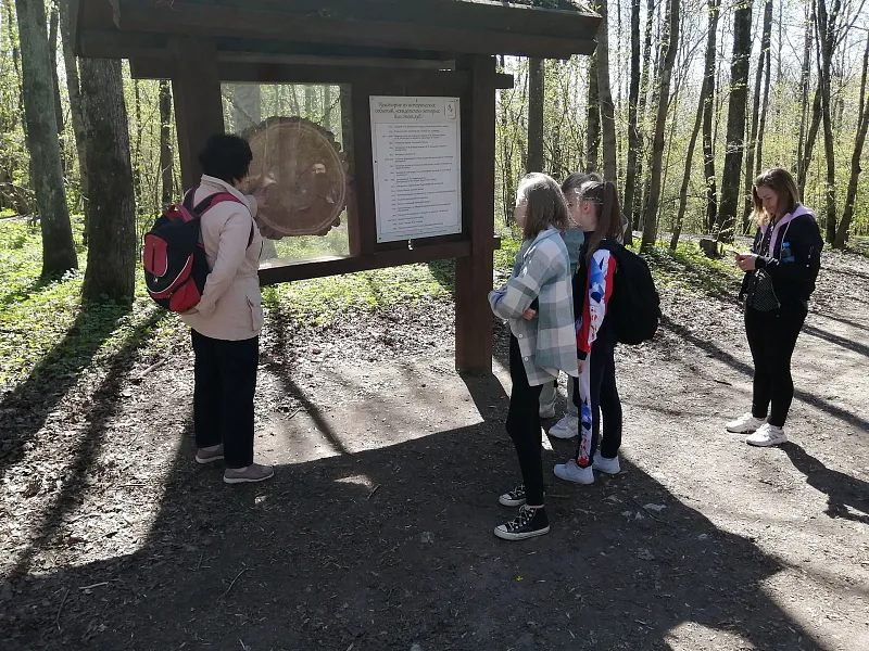 Экоэкскурсия на&nbsp;Дудергофские высоты прошла для&nbsp;школьников Петербурга