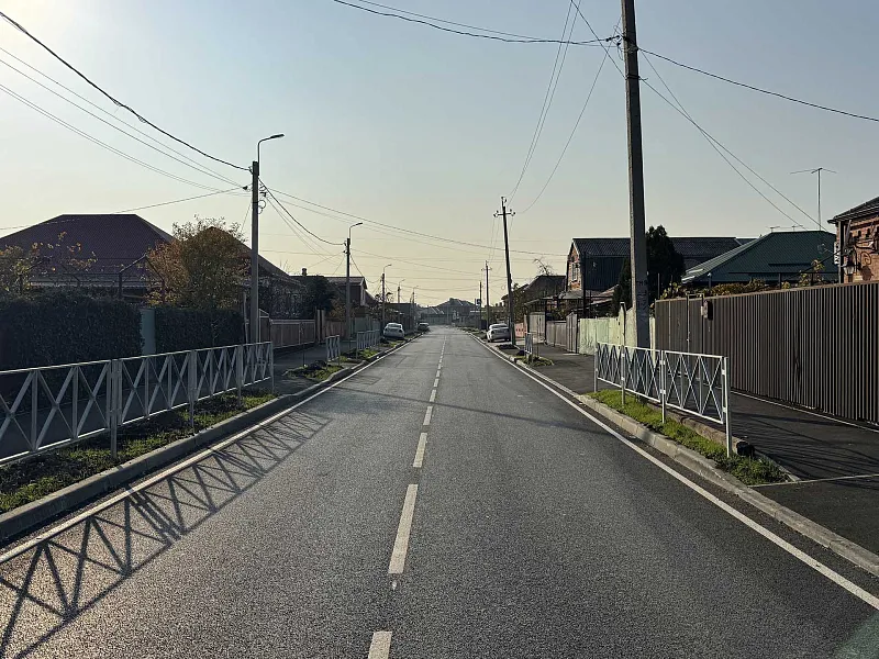 В&nbsp;адыгейском поселке Яблоновском обновили более 3&nbsp;км дорог