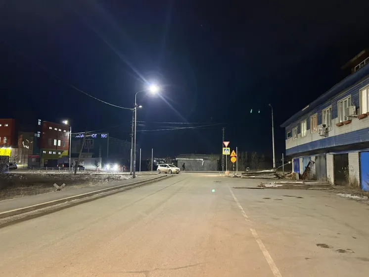 В&nbsp;Якутске отремонтировали улицу Севастопольскую