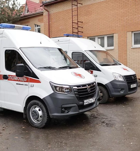 Станция скорой помощи подмосковного Чехова получила новые автомобили