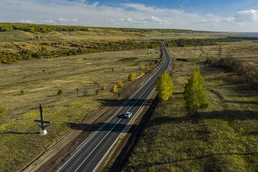 В&nbsp;Самарской области завершили ремонт одной из&nbsp;самых протяженных трасс