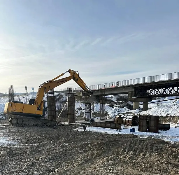В&nbsp;Северной Осетии до&nbsp;конца года реконструируют мост через реку Лескен