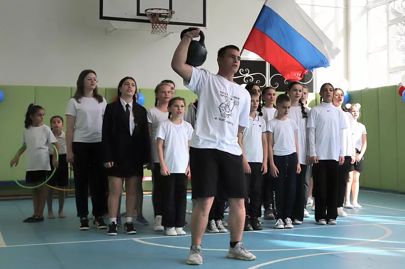 Обновленный спортивный зал открылся в&nbsp;селе Красные Ключи на&nbsp;Ставрополье