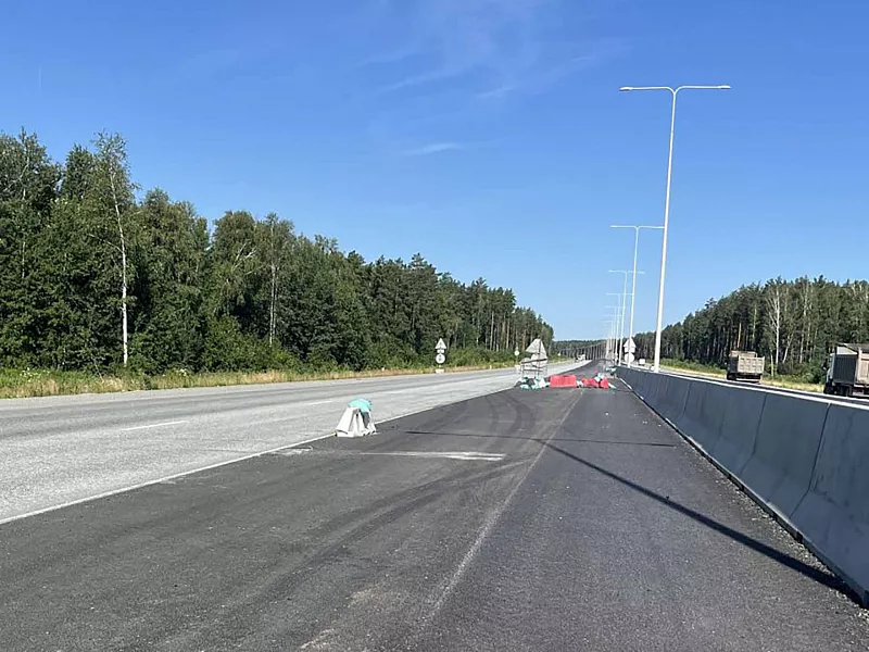 В&nbsp;Свердловской области раньше срока расширят дорогу к&nbsp;поселку Медному