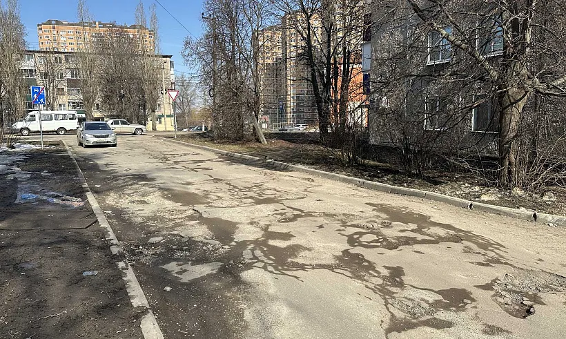 В&nbsp;Липецке стартовал ремонт улицы Агрономической