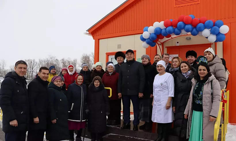 В&nbsp;татарстанском селе Большие Болгояры открылся новый медицинский пункт