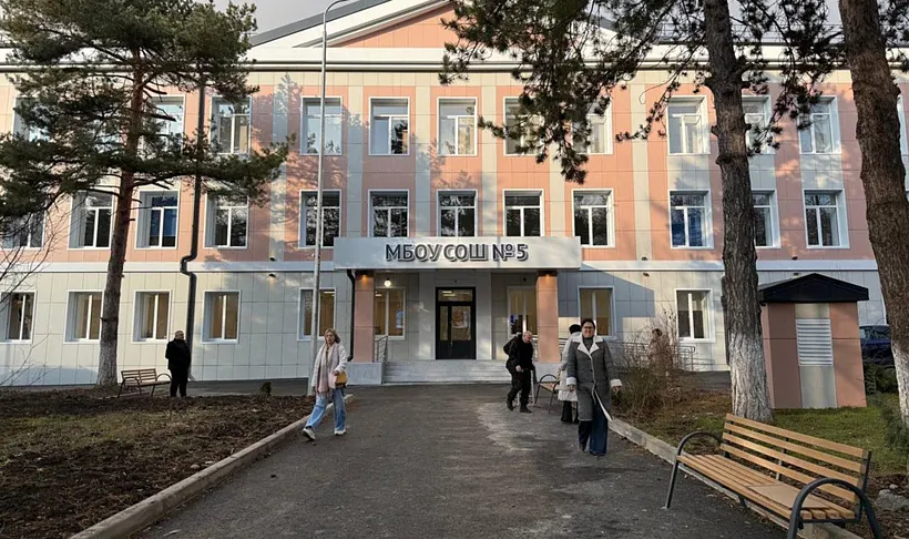В&nbsp;городе Лермонтове Ставропольского края отремонтировали школу № 5