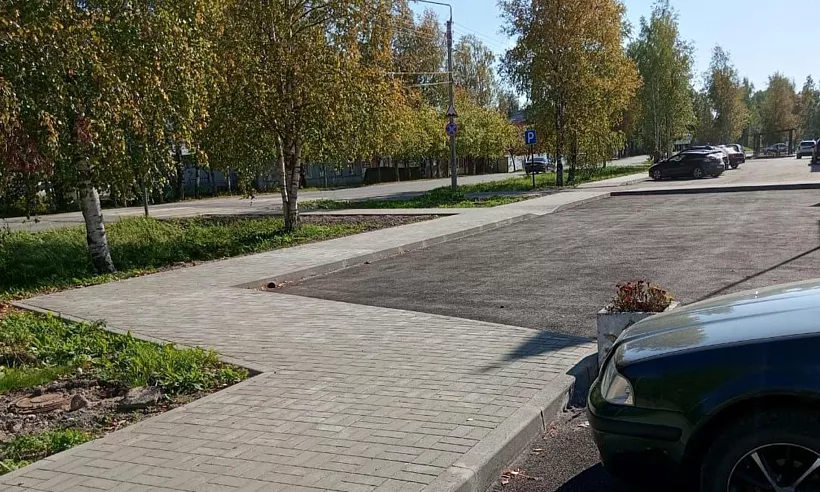 В&nbsp;городе Кириллове под&nbsp;Вологдой завершили благоустройство двух территорий