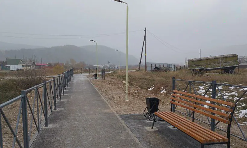 В&nbsp;поселке Каменск в&nbsp;Бурятии обустроили пешеходную зону