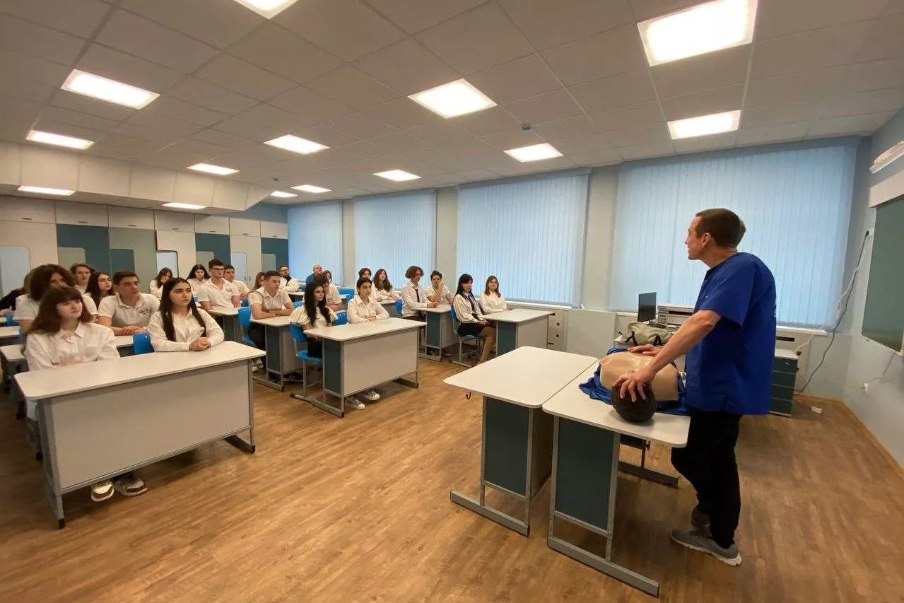 В&nbsp;школе Ростова-на-Дону открылся медицинский класс