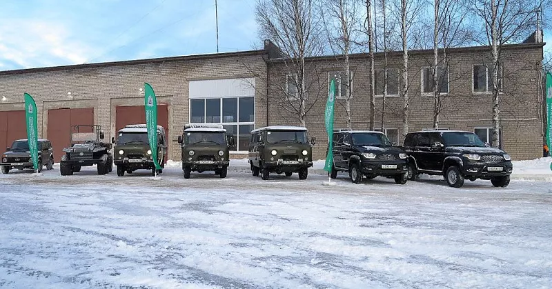 Новые автомобили поступили в&nbsp;лесничества Архангельской области