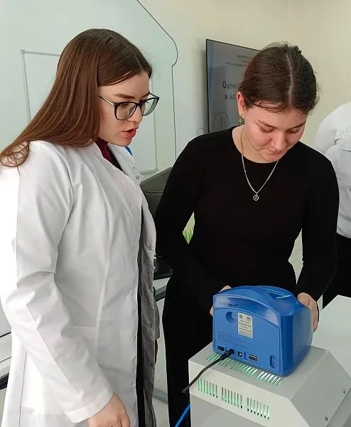 Детей села Студенка Пензенской области научили определять качество молока