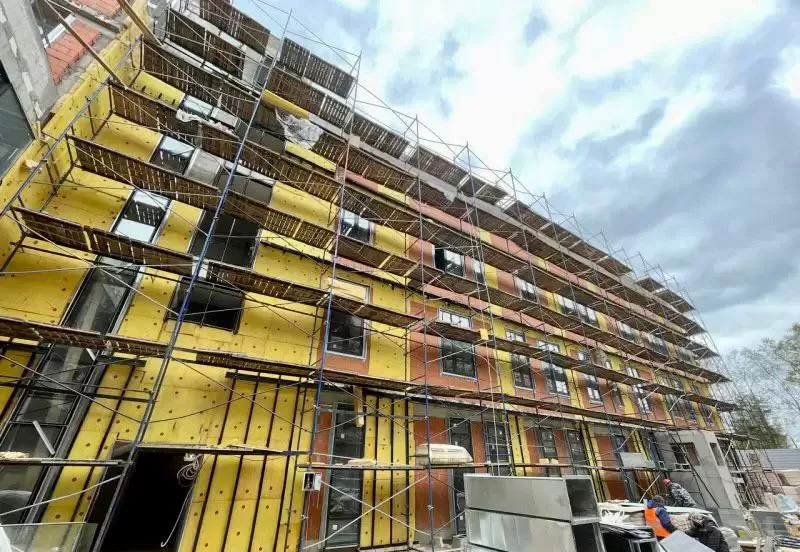 В&nbsp;подмосковном Хотьково завершают строительство медицинского комплекса