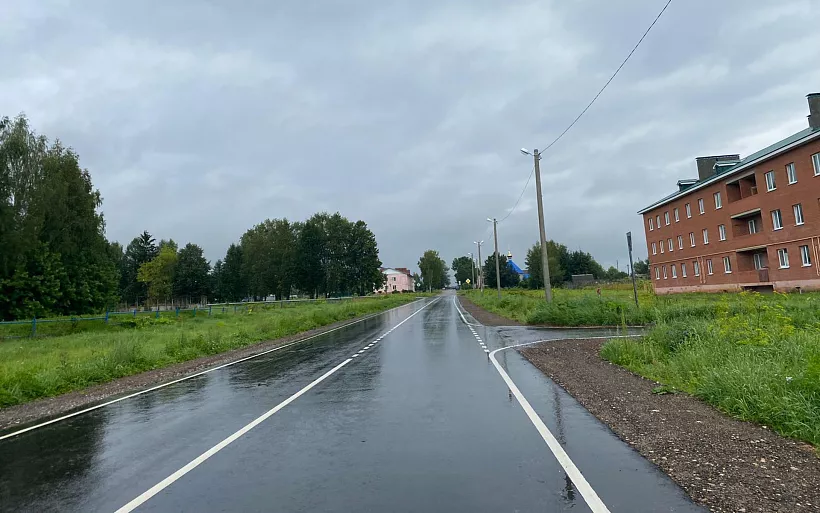 В&nbsp;Ржевском округе Тверской области отремонтировали две дороги