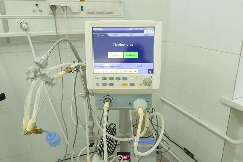 Перинатальный центр Орска получил аппараты искусственной вентиляции легких