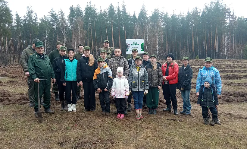 В&nbsp;Острогожском лесничестве Воронежской области появился Сад памяти